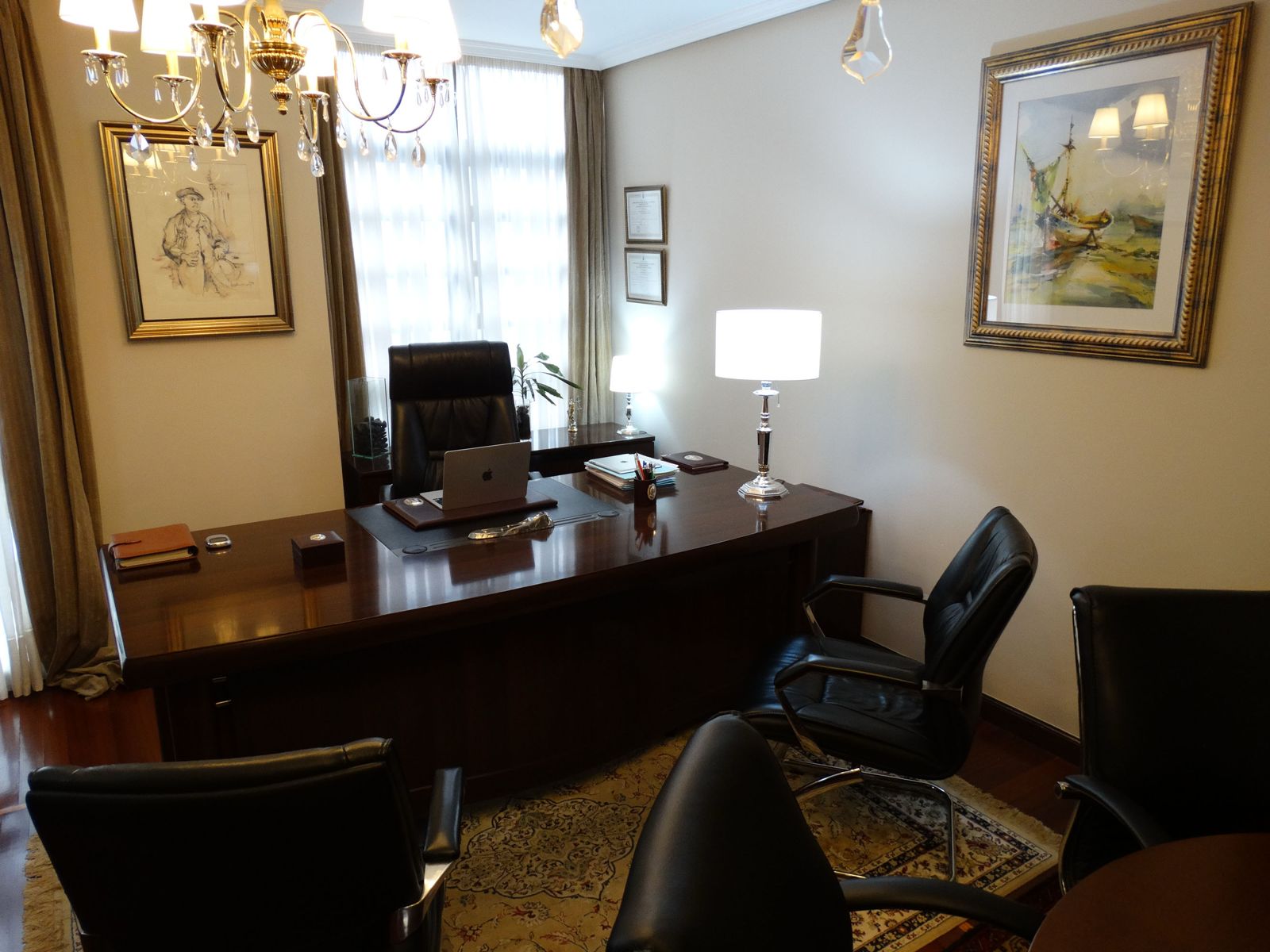 Interior del despacho de Fernández García Abogados